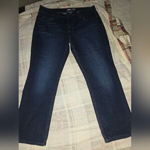 Lee Regular Fit, Straight Leg, Mid Rise, Blue Jeans, Size 14p, Good Condition